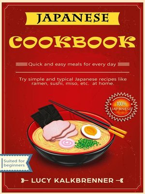 cover image of Japanese Cookbook